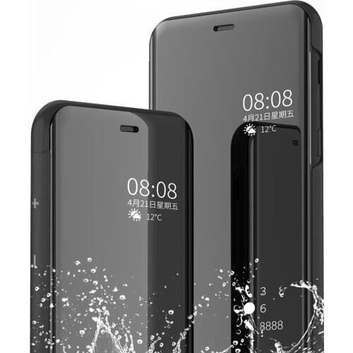 Smart Mirror Flip Cover 5.99For Xiaomi Mi Mix 2 Case For Xiaomi Mi Note Max 3 Max3 Note3 Cell Phone Back Cover Case