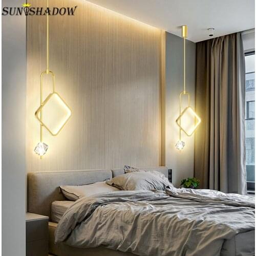 Creativity Modern Pendant Light Home 110v 220v Led Pendant Lamp For Bedroom Bedisde Luminaires Living Room Bedroom Hanging Lamp