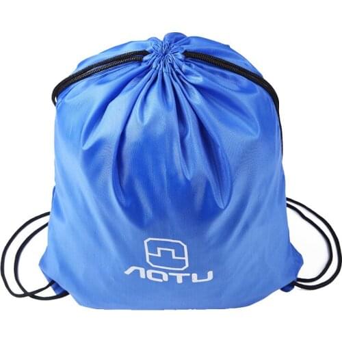 Outdoor backpack drawstring sundries clothes receptacle bag waterproof shoe beach swimming hiking gear