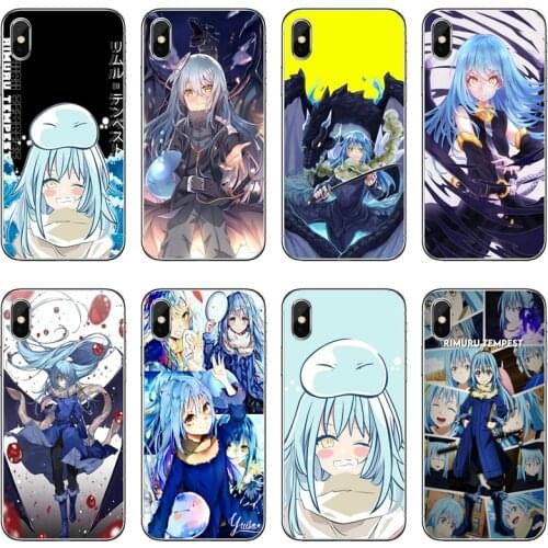 Japan anime Rimuru TPU Soft Phone Case For Xiaomi Mi 11 Note 10 10T 9 9T 8 Pro A2 Lite A3 A1 Poco F1 F2 M3 X3 NFC