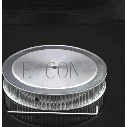 1pcs 5M90T HTD5M Aluminum Timing Belt Pulley 90 Teeth 10mm/12mm Bore 21mm width AF Type Stepper Motor