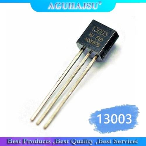 50pcs MJE13003 13003 TO-92 Bipolar Transistors 1.5A 450V NPN new original IC