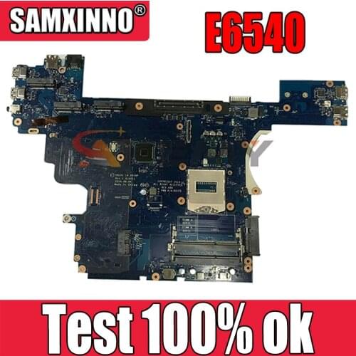Akemy Original For Dell Latitude E6540 Series Laptop Motherboard LA-9414P CN-00C96W 00C96W 0C96W DDR3L