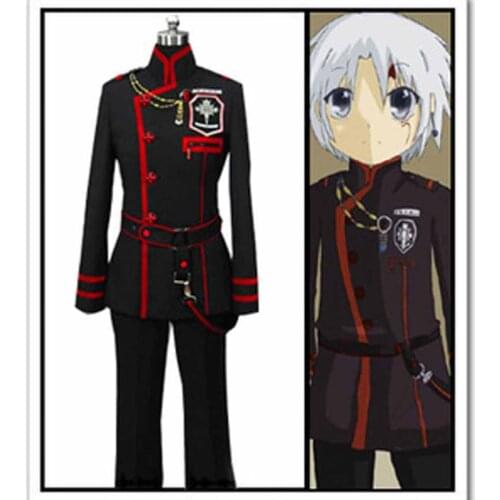 Anime D.Gray-Man Allen Walker Cosplay Costume Custom Made