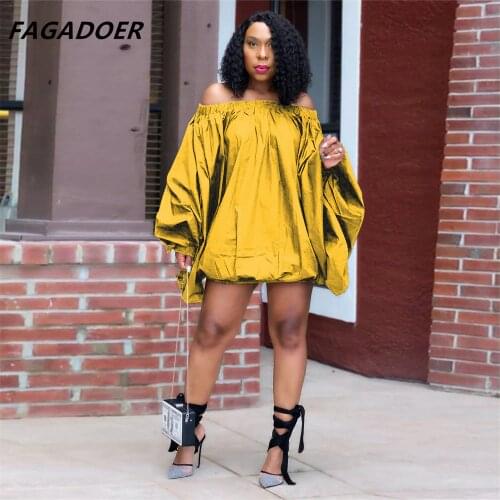 Womens Casual Dresses FAGADOER China