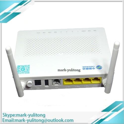 HW HS8545M 8545 GPON ONU 1GE 3FE 1USB 1TEL WIFI English with china mobile logo