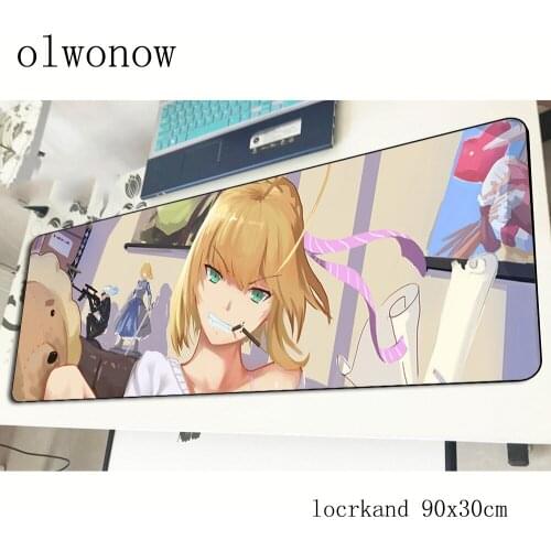 Fate mousepad 900x300x2mm High-end gaming mouse pad big gamer mat hot sales game computer desk padmouse keyboard large play mats