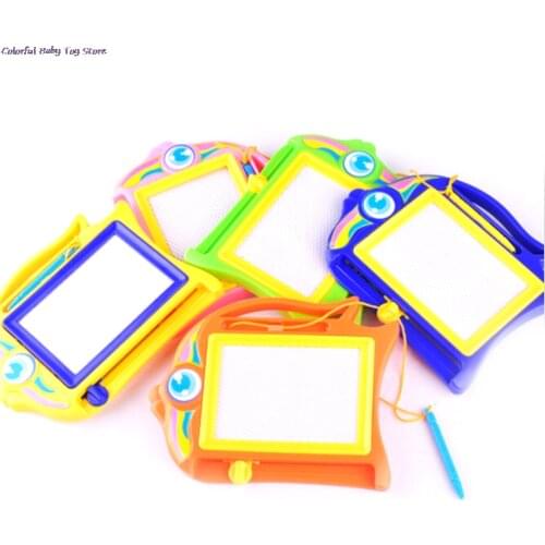 Colorful Magnetic Drawing Board Toys Plainting Writing Graffiti Learning Netobook Drawing Tools For Children Education Toys Gift