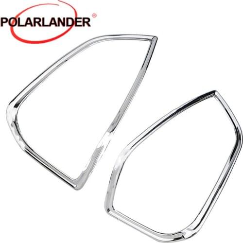 KUGA ESCAPE 2013-2018 ABS Cover Frame 2pcs Air Vent Outlet Trim for Ford Chrome Side Dashboard silver NEW