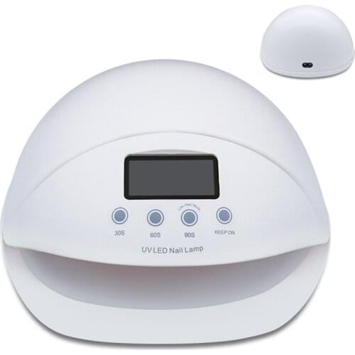 Fashion Professional 3 kinds of specifications nail machine 50W LCD Display Dual UV LED Nail Lamp Nail Dryer With Bottom Timer