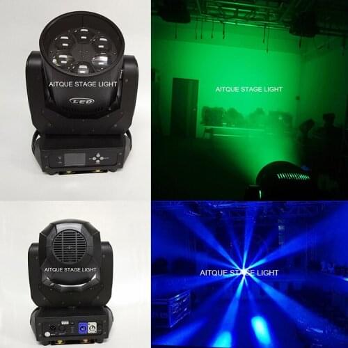 4lot 2018 moving head led rgbw zoom 6pcs 40w moving head led 6x40 moving head bee eyes