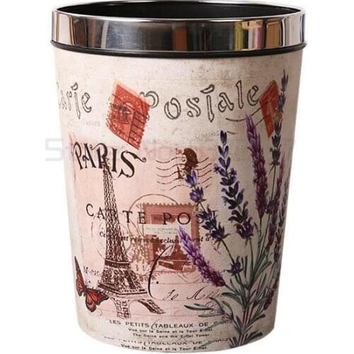 Personalized Trash Can Home Living Room Simple Creative Large Nordic Style Ins Lovely Bedroom Kitchen Commercial Use