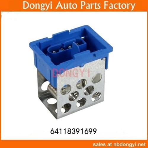 Blower Motor Resistor Assembly For 64118391699