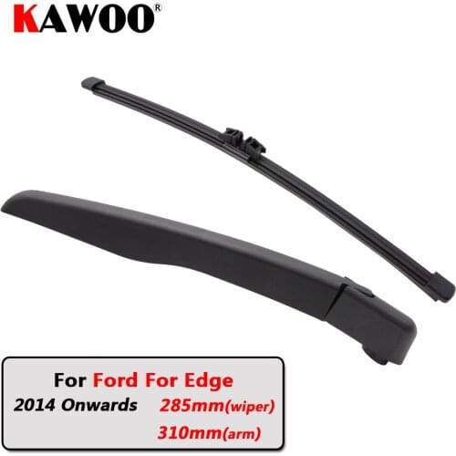 KAWOO Car Rear Wiper Blades Back Window Wipers Arm For Ford For Edge Hatchback (2014 Onwards) 285mm Auto Windscreen Blade