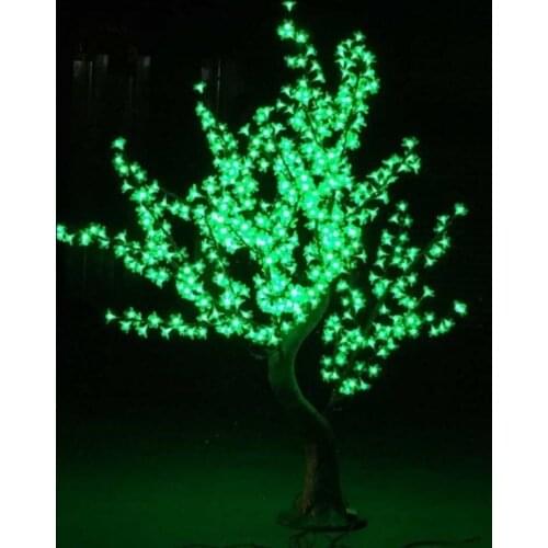 LED cherry Blossom tree lamp 1.5~2.5 meters high simulation natural trunk wedding decoration festival lighting garden decor