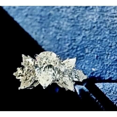 CAOSHI Gorgeous Shiny CZ Finger-ring for Women Luxury Trendy Lady Engagement Accessories Modern Style Jewelry High-quality Gift