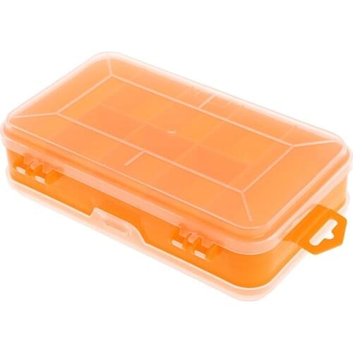 Tool Box Transparent Double-Side Multifunctional Storage Tool Case Plastic Case