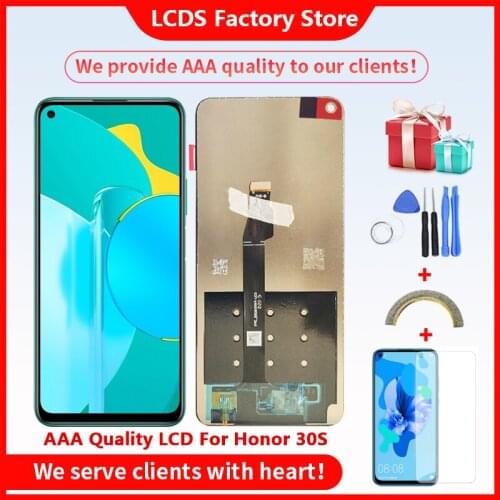 6.5" AAA Quality LCD For Honor 30S LCD Display Screen For Honor 30S LCD Screen 10-Touch 2400*1080 Display