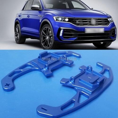 For Volkswagen VW T-ROC R 2019 Aluminum Car Steering Wheel Shift Paddle Shifter Gear Extention