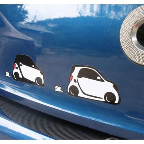 Car Sticker and Decals For Smart Fortwo Forfour 453 451 450 Crossblade City Cabrio City-Coupe Roadster Forjeremy Car Accessories