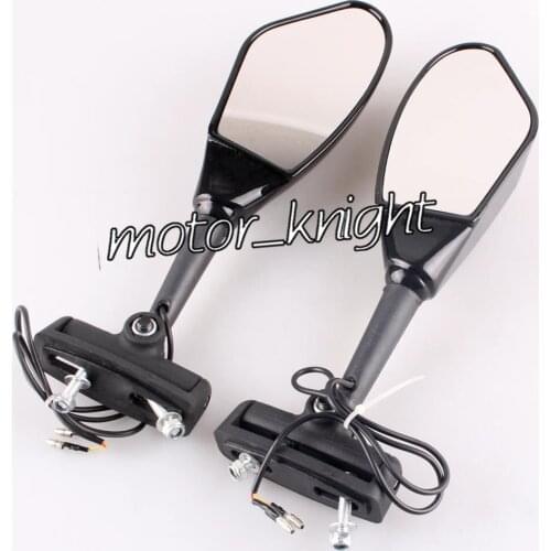 Motorcycle Rear View Side Mirrors Left & Right For Universal Fitment for all Street Bikes