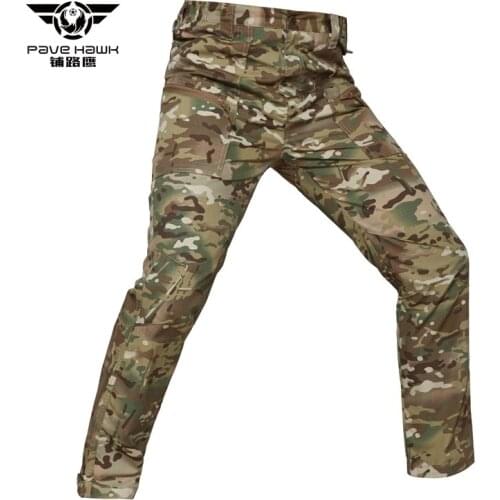 5XL Military Tactical Pants Mens Multi-pocket Camouflage Plaid Trousers Army Fans Outdoor Training Hiking Cargo Pants Overalls