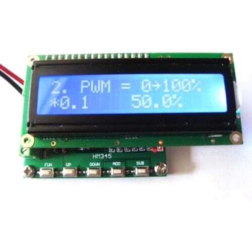 DDS new square wave pulse signal generator signal source frequency range 1KHz~68MHz