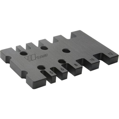 Woodworking Tenon Gauge Template Track Miter Mortise Dovetail Maker Jig Block 37MD