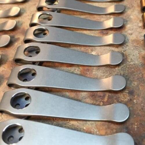 Top Quality Pocket Knife Clip Kydex Back Clips Waist C10 For C81 3-hole Folding Back Clips Knife Clip Gun C11 Holster Desig B8U2