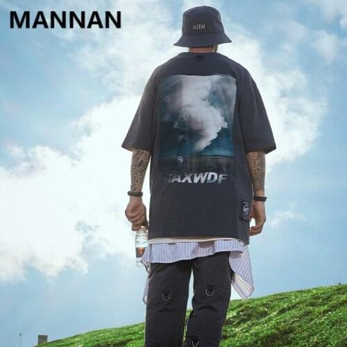 MANNAN Men's T-shirts With Print