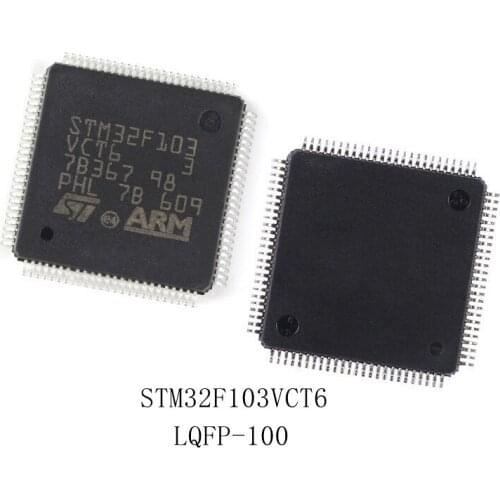 STM32F103VCT6 LQFP100 ST STMicroelectronics IC chip MCU microcontroller original authentic