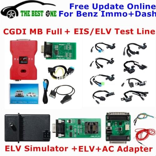 Original CGDI Prog MB For Benz Car Key Programmer Support All Key Lost CGDI MB For Mercedes Odometer Correction Free Update