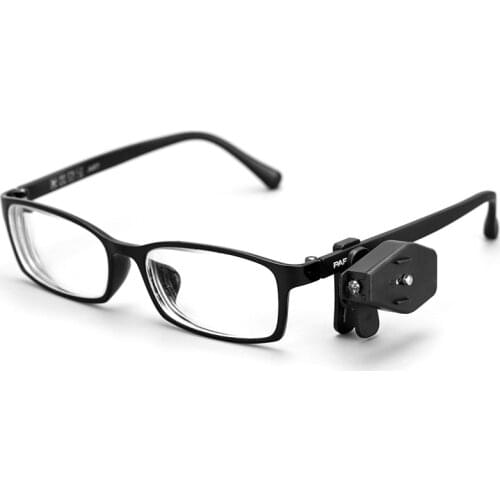 2pcs Portable Outdoor Fishing Light Glasses LED Light Clip for Eyeglass Mini LED Eyeglass Clip Book Reading Lights Tools