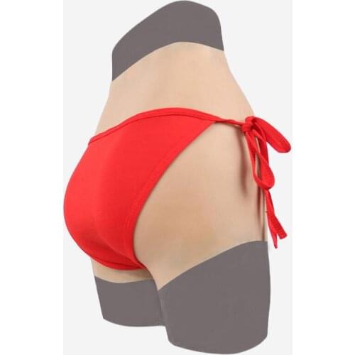 75CM Silicone Realistic Vagina Panty Shemale Crossdresser Pussy Pants Transgender Artificial Sex Fake Underwear Enhancer Hip 1G