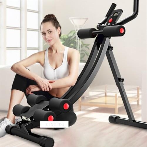 DDS-650 Household Small Handrail Exercise Abdominal Fitness Equipment Vertical Abdomen Machine Waist Ab Roller Abdominal Train