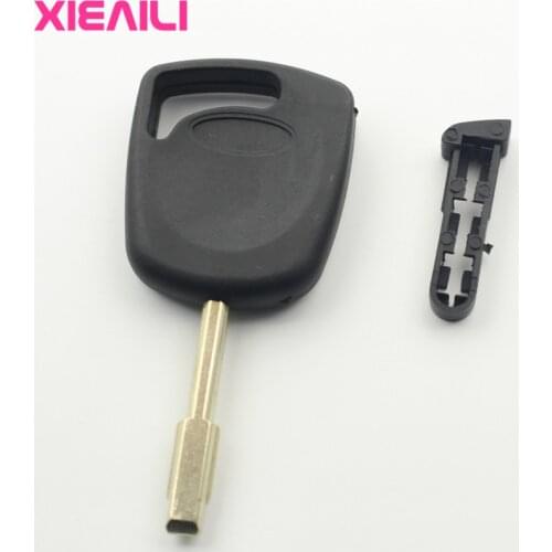 XIEAILI 10Pcs Transponder Remote Key Case Shell For Ford Focus/Mondeo/Ka Escort/Fiesta/Fusion/Transit S145