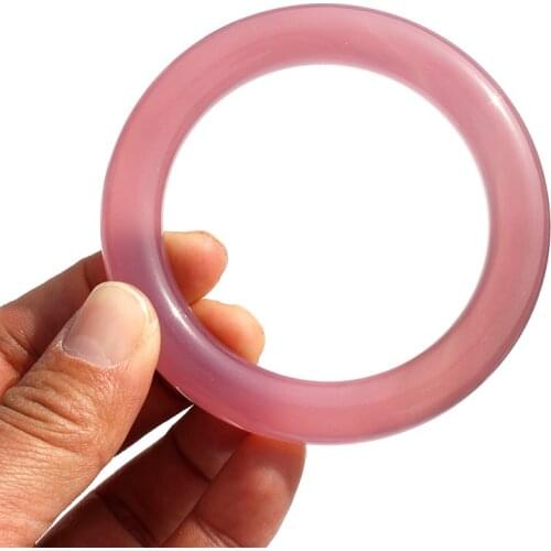 1 Pcs Heated Natural Chalcedony Healing Crystal Bracelet