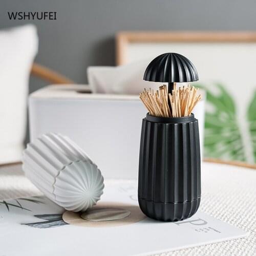 Creative Korean toothpick holder plastic cute household living room toothpick box automatic pressing cactus toothpick holder