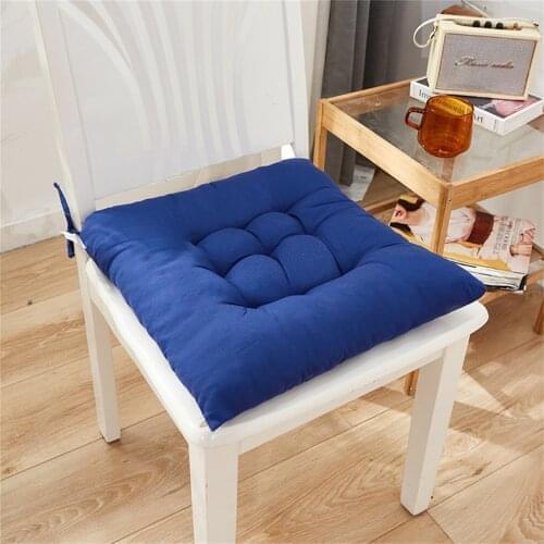 Square Stool Cushions Round Cotton Office Computer Chair Protective Mat Cartoon Seat Pad Buttocks Chair Cushion Backrest Pillow