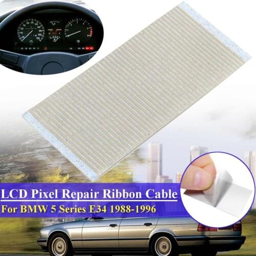 1pcs 5x2.5 cm Ribbon Cable For BMW E34 pixel 5 Series Dashboard Speedometer Cluster Repair LCD Pixel Tool Flat Cable