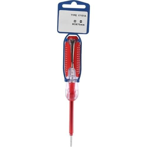 100-500V Voltage Indicator Cross & Slotted Screwdriver Electric Test Pen Durable Insulation Electrician Home Tool