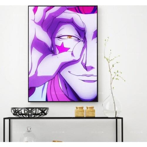 Anime Posters Hunter X Hunter Hisoka Art Prints Canvas Painting Modular Wall Pictures Decoration Bedroom Living Room Home Decor