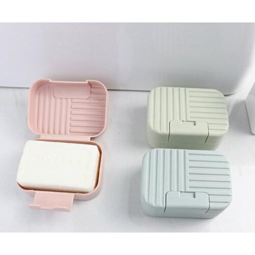 Portable Home Bathroom Soap Holder Storage Box Travel Dispenser Case Container
