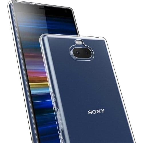 Transparent Silicon Case for Sony Xperia 10 I3113 I4113 I4193 I3123 for Sony Xperia 10 Plus Nature soft Phone cover Cases