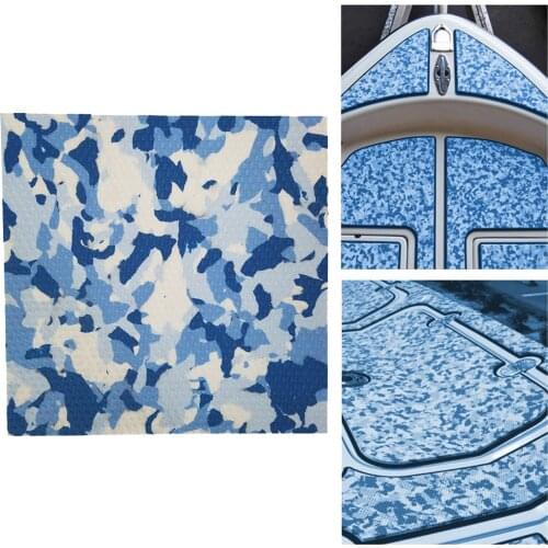 Deluxe EVA Faux Teak Decking Sheet for Boat Yacht Non-Slip & Self-Adhesive Boat Flooring Pad Protector Mat