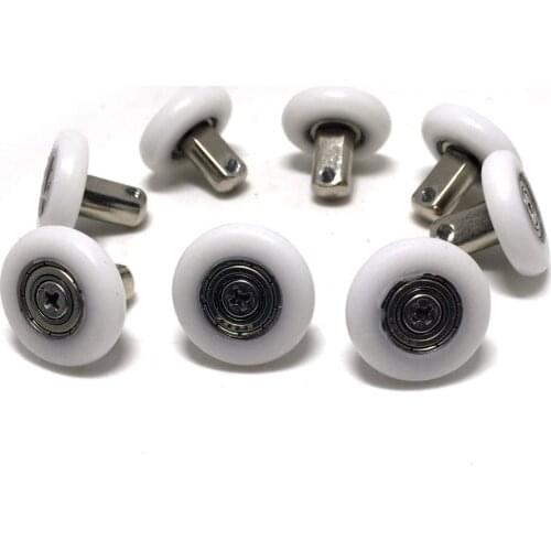 8pcs Shower Door ROLLERS/Runners/Wheels 19mm -27Diameter Replacement Parts CY-104