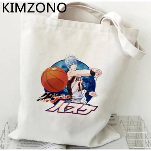 Kuroko No Basket shopping bag grocery handbag shopper tote shopper bolsas de tela bag foldable sacola cloth cabas