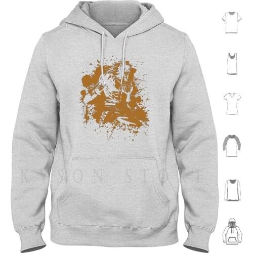 Killer Instict " Splash Art " Thunder Hoodies Long Sleeve Killer Instinct Thunder Native Fighting Game