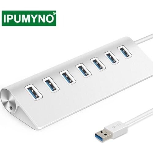 USB 3.0 HUB 4 7 Port Power Adapter Multi USB Splitter High Speed for Macbook Pro Air PC Computer Accessories Adaptador USB Hab