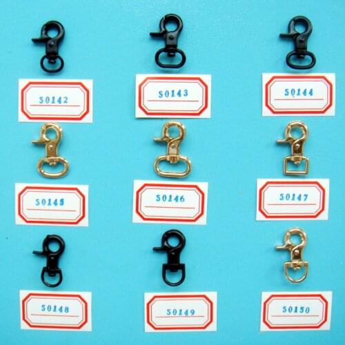 Swivels Clip Trigger Clasp Snap Hook Carabiner dog Handbag Parts Circular Apparel Garment Catalog002